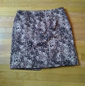 (5/$20) Cato brown and black skirt